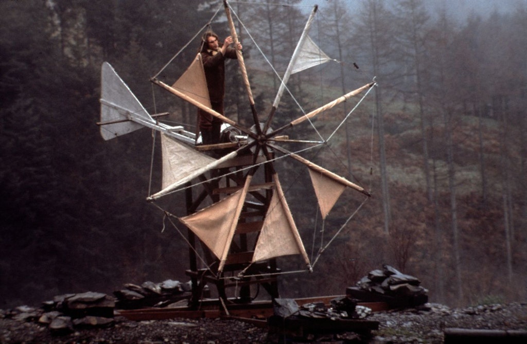 Cretan windmill - early wind turbine at CAT