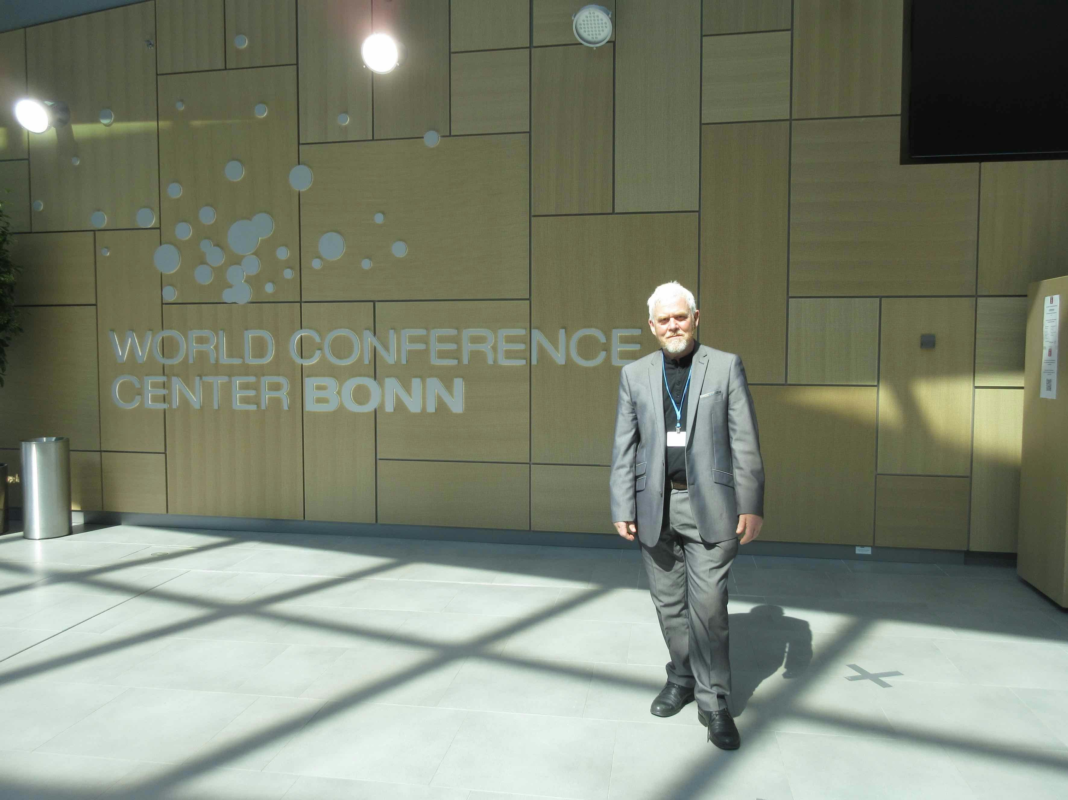 Paul Allen in Bonn for UNFCCC