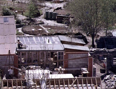 Vistor's centre in the 1970s