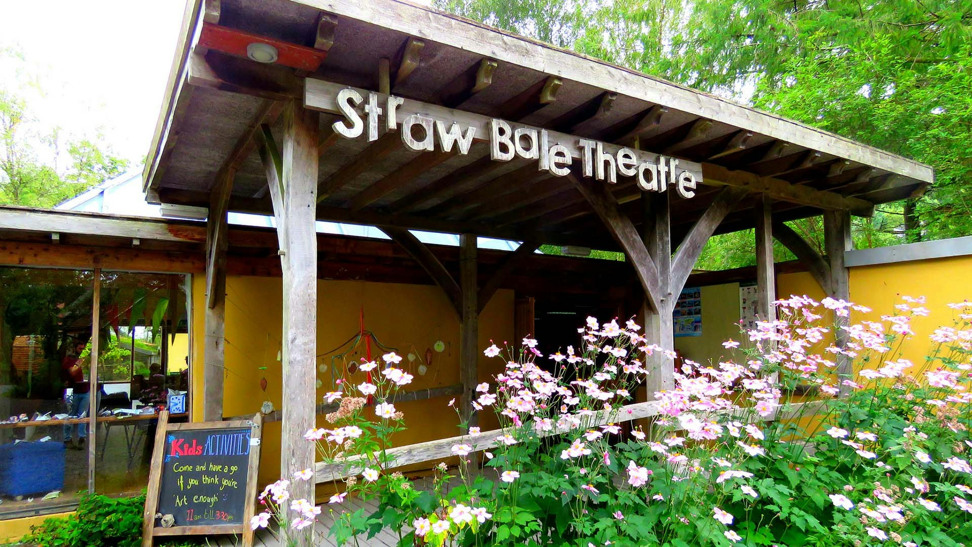 Strawbale Theatre at CAT