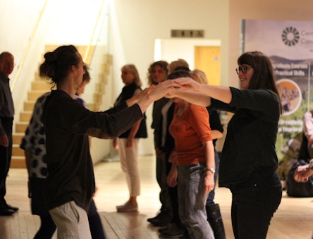 Ceildh dancing at the CAT Conference