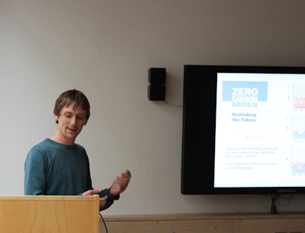 Trystan Lea talks about the modelling used in the Zero Carbon Britain reports