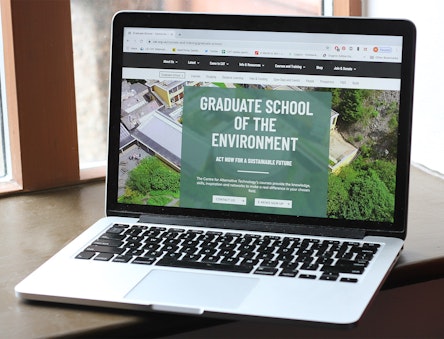 graduate school web pages