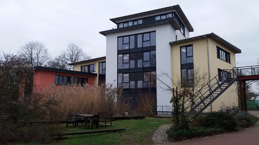 story office block at the Eco-Centre, Verden, Germany