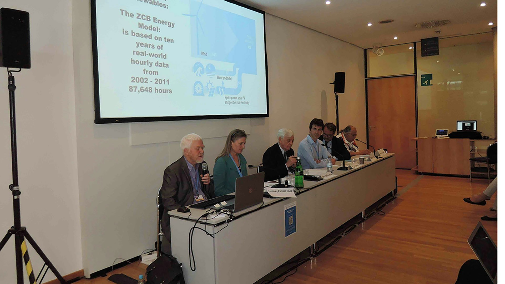 Paul Allen at UN climate talks in Bonn, 2015