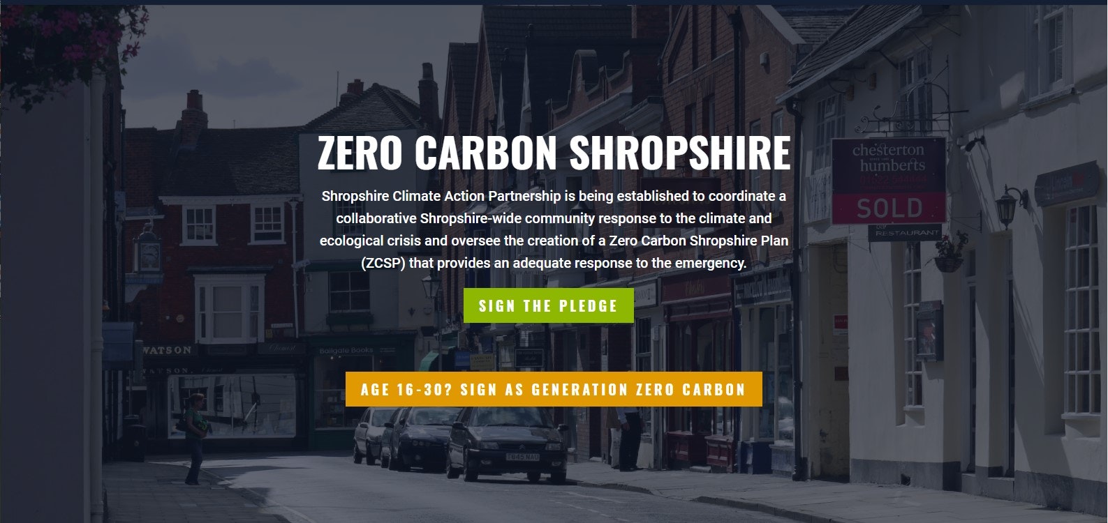 Zero Carbon Shropshire screenshot