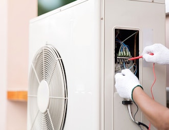 Testing a heat pump