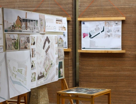 Architecture student's exhibition at CAT