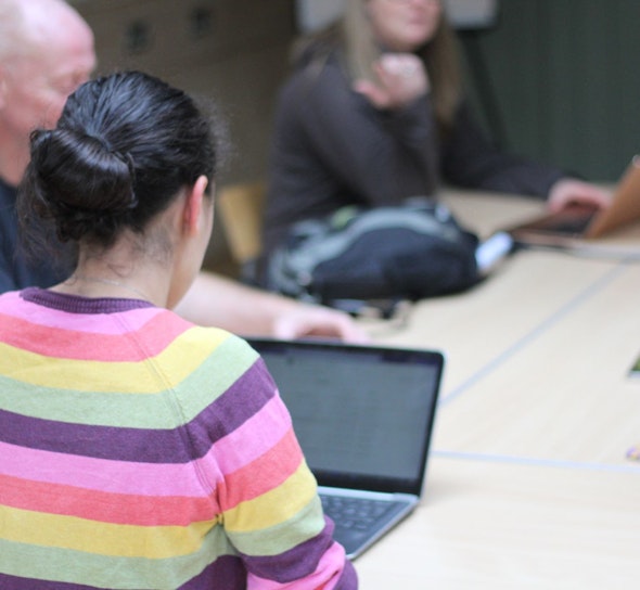 CAT students working